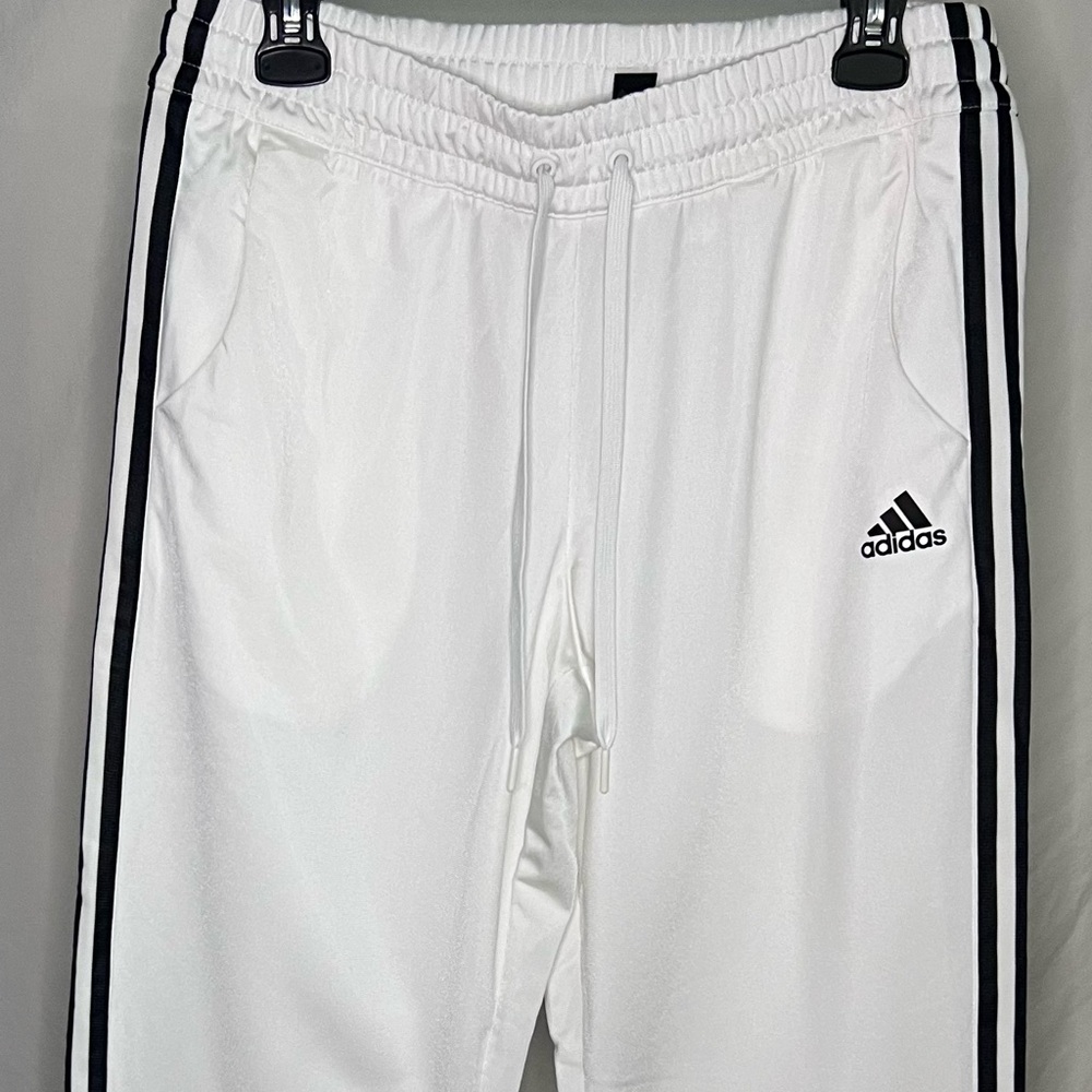 White Adidas Sweatpants